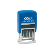 Colop Mini S126 6 разрядов, 3,8 мм.