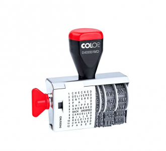 Colop 04000/WD 4 мм., бухг. термины, русский Colop 04000/WD 4 мм., бухг. термины, русский
