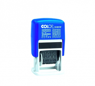 Colop Printer S120/WD Bank 3,8 мм., бухг. термины, цифровой Colop Printer S120/WD Bank 3,8 мм., бухг. термины, цифровой