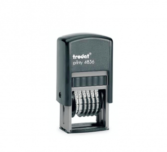 Trodat Printy 4836 6 разрядов, 3,8 мм. Trodat Printy 4836 6 разрядов, 3,8 мм.